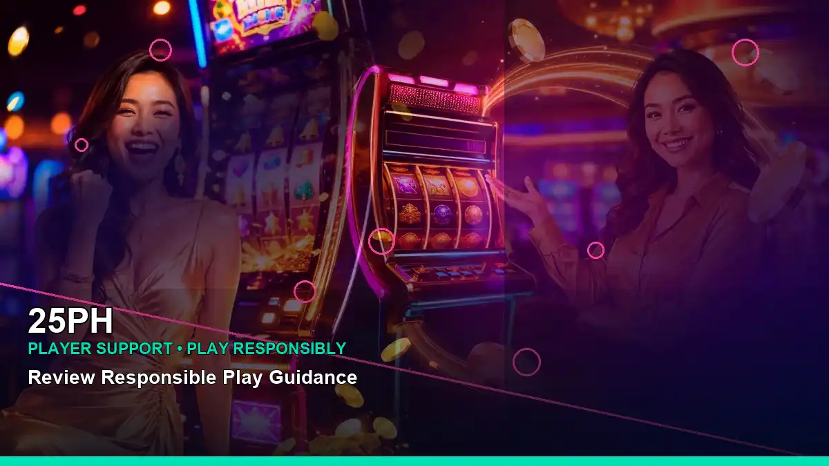 25PH neon-lit neon jackpot slot games in a left close-up layout for Philippine players