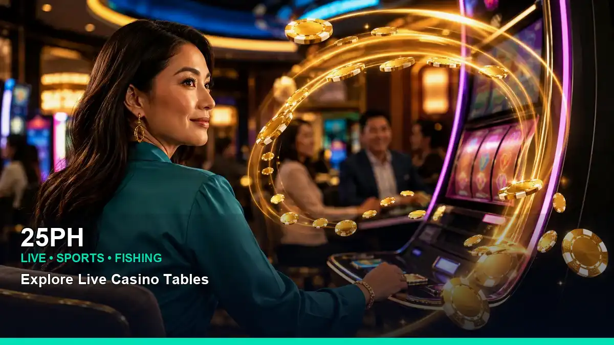 25PH high-energy casino cashback rewards in a dynamic layout for Philippine players