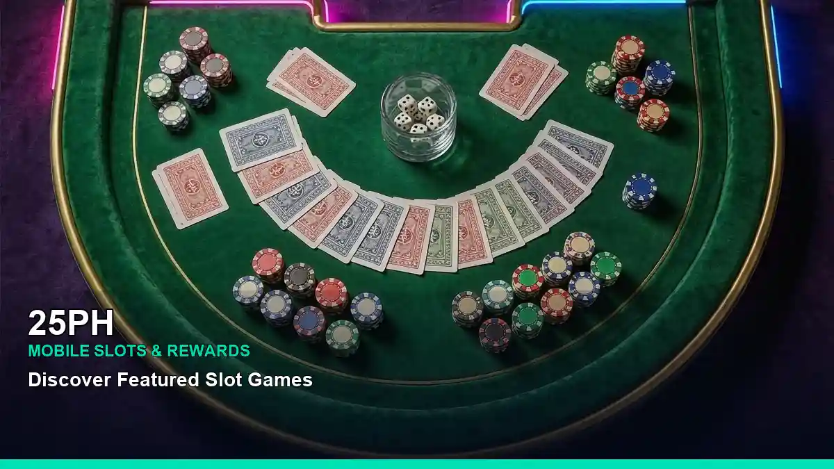 25PH high-energy live casino table games in a studio behind scenes layout for Philippine players