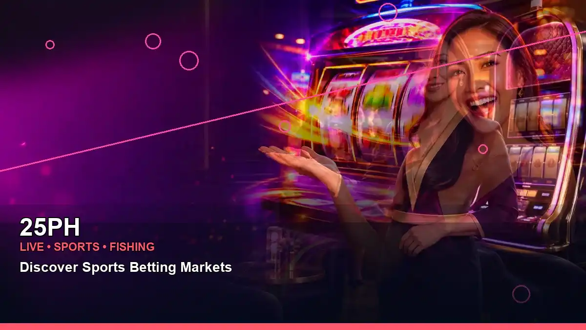 25PH party online slot games featuring an adult Filipina casino host with a wide-action composition